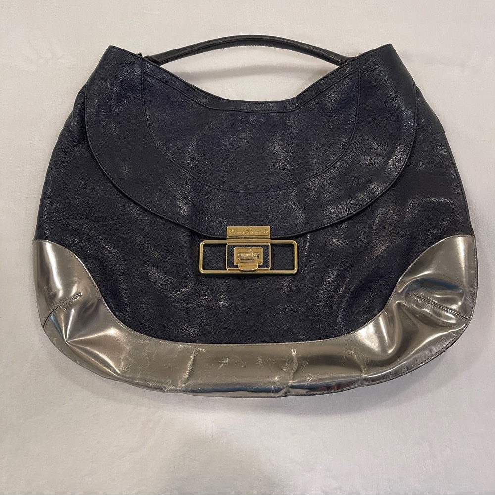 Anya Hindmarch Cooper Mirror Bottom Tote / Hobo Bag